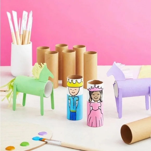 100 toilet paper cardboards for craft and art - Picture 5 of 7